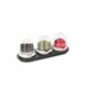 thumbnail image 2 of Bandeja apilable FinaMill Black Trio de 3 cápsulas, 2 of 7