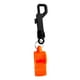 thumbnail image 2 of scuba diving silbido de supervivencia de buceo con clip naranja, 2 of 3
