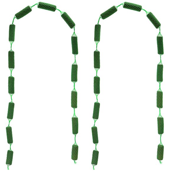 Guirnalda de Espuma Floral HAKZEON 2.8 m Bloques de Espuma Verde