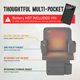 thumbnail image 2 of Asiento de estadio Overmont con soporte lumbar calefactado – 52 cm, 2 of 9