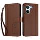 thumbnail image 3 of Funda Cartera Trébol para Xiaomi Poco X8 Pro con Ranuras Tarjetas y Carga Inalámbrica Marrón, 3 of 6
