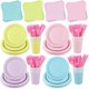 thumbnail image 1 of Kit Desechable de Vajilla Pastel 192 Piezas Kochorie, 1 of 3