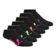 thumbnail image 1 of Calcetines Puma Half Terry Runner para mujer, paquete de 6, negros, 9-11, 1 of 5