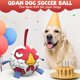 thumbnail image 2 of Juguete para Perro QDAN Pelota de Fútbol 20 cm para Perros Grandes, 2 of 9