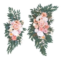 Bothyi - 2 Piezas De Decoración De Arco De Boda Artificial Para Accesorios Fotográficos De Boda Estilo B