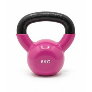 Crusec - Pesa Rusa Kettlebell 6Kg Acero Y Vinilo