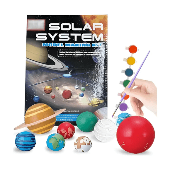 Kit Sistema Solar Para Armar Y Pintar