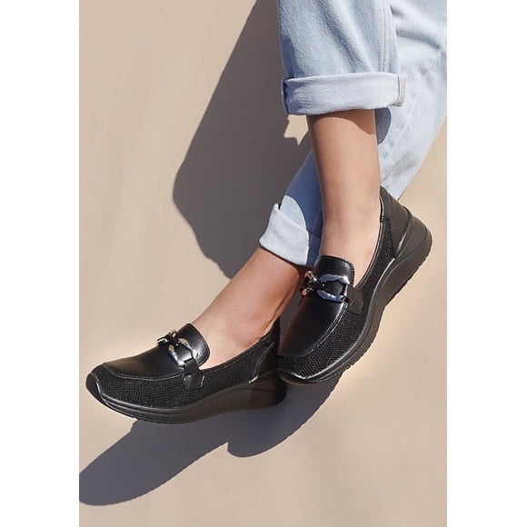Mocasín Cuero Zullys Negro