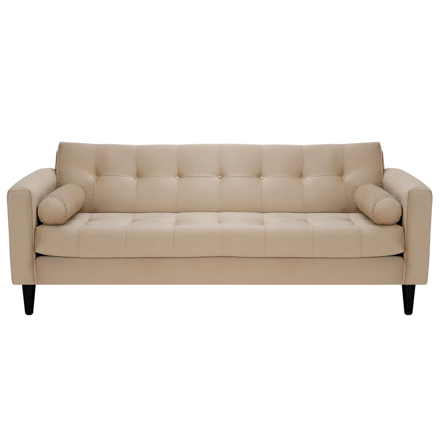 Bodevir - Sofa Retro 3Cg Felpa 00 Beige