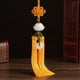 thumbnail image 1 of Beautiful Chinese Knot Tassel Lotus Beads Car Pendant - An Elegant Car Hanging Ornament For Car Decoration Accessaries Gift - Can Bring You Good Luck, 1 of 3