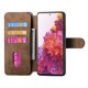 thumbnail image 3 of Funda Billetera Magnética para Samsung Galaxy S20 FE Soporte Tarjetas Desmontable Marrón, 3 of 6