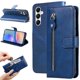 thumbnail image 4 of Funda tipo cartera para Samsung Galaxy A05s con bolsillo con cremallera y ranuras para tarjetas – Función de soporte Azul, 4 of 6