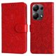 thumbnail image 1 of Funda tipo cartera FOXDOCK para Xiaomi Poco M6 Pro 4G , diseño girasol en relieve, cuero PU, cierre magnético, soporte y tarjetero, 1 of 5