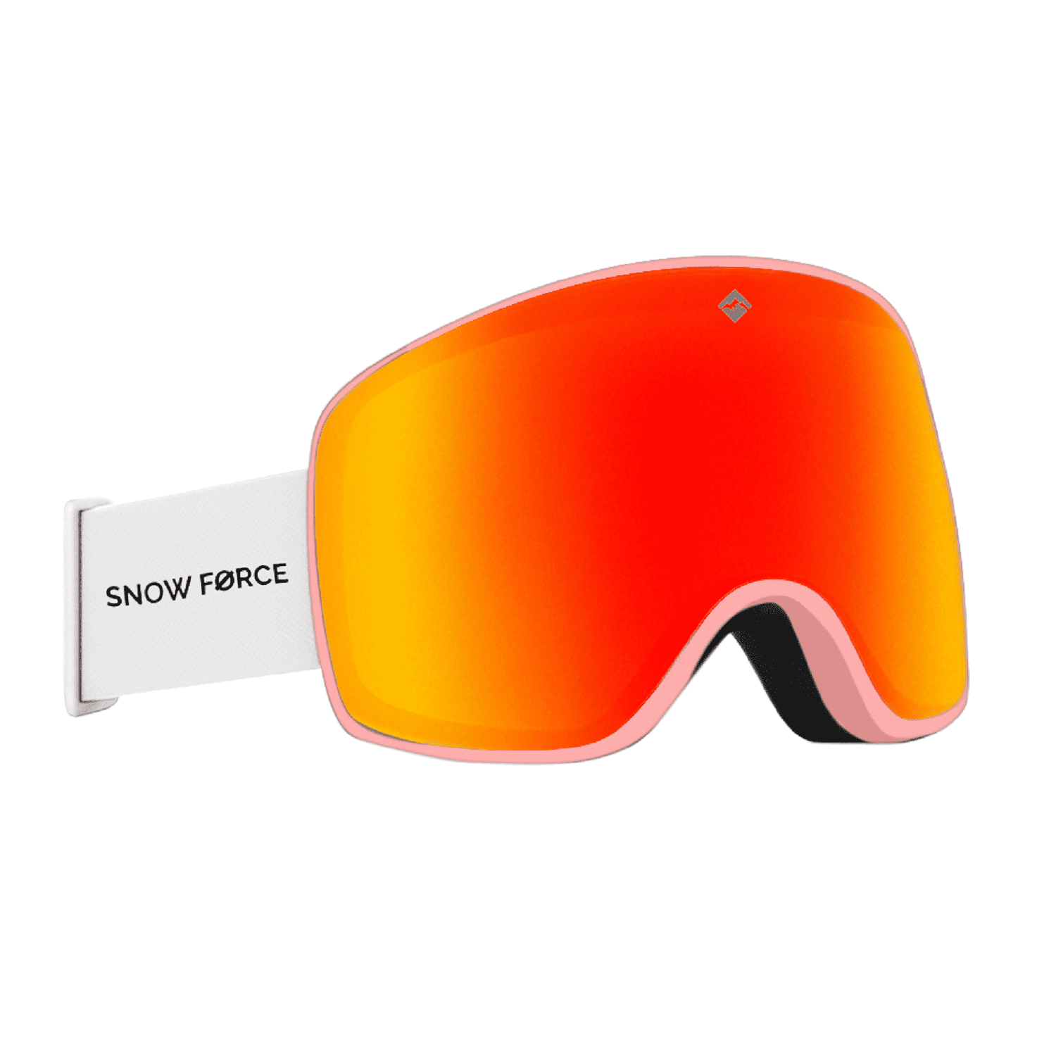 Snow Force - Antiparras Magnéticas Ski & Snowboard North Pole / Rojo - Rosa - Blanco