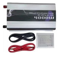 Genérico - Convertidor De Energía Voltaje Auto 4000W Dc12/24V Ac 110/220V