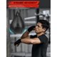 thumbnail image 3 of SAEEPABUL pera de velocidad de boxeo para adultos - saco de golpeo profesional de cuero sintético con vejiga de látex, equipo de entrenamiento ajustable para gimnasio en casa, color negro, 3 of 7