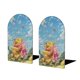thumbnail image 1 of Winnie the Pooh Sujetalibros decorativos temáticos, tope para estantería con base antideslizante, uso dual para hogar y oficina - 2 piezas, 1 of 6