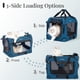 thumbnail image 4 of Transportín para gatos PetMasion extra grande para 2 gatos de más de 9 kg, impermeable, 4 of 6
