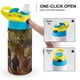 thumbnail image 4 of Perdido: Ollie Botella de Agua con Tapa Pop Top de Un Toque, Acero Inoxidable, a Prueba de Fugas, para Deportes, Botella Infantil azul 12 oz, 4 of 6