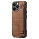 thumbnail image 1 of Funda Protectora con Correa para iPhone 15 Pro Resistente a Golpes Marrón, 1 of 6