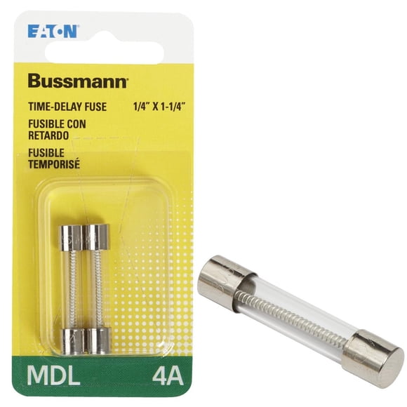 Fusible YOOZENA BP/MDL-4 de retardo de tiempo, tubo de vidrio, 4 A, 250 V