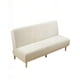 thumbnail image 1 of Funda De Sofa Revestimiento Elastico Futon Cuadrille Color Blanco, 1 of 4