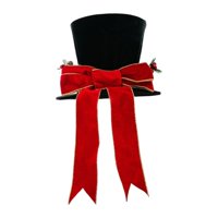 Bothyi - Sombrero De Árbol De Navidad De Moda, Sombrero De Copa, Sombrero Redondo Para Decoración De Festival De Dormitorio