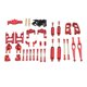 thumbnail image 4 of 1:12 RC Metal Kit Completo Actualización Para Wltoys 12427 RC Car DIY Accesorios Rojo, 4 of 5