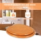 thumbnail image 5 of Asiento de Inodoro Angel Shield Alargado de Madera con Cierre Suave, 5 of 8