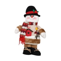 Bothyi - Figura De Muñeco De Navidad Coleccionable, Adorno Para Estante De Festival De Invierno, Muñeco De Nieve