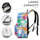 thumbnail image 4 of Fall Guys-theme Backpack, Campus style schoolbag Bookbag with Adjustable Shoulder Straps And Large Zip Compartment, Unisex Travel Bags.42x30x15cm, 4 of 6