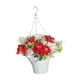 thumbnail image 1 of Flores Colgantes Artificiales Con Maceta De Cadena De Cesta Para Terraza Al Aire Libre Estilo B, 1 of 5