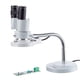 thumbnail image 2 of Microscopio estereoscópico binocular AmScope 8X con giro de 360°, 2 of 8
