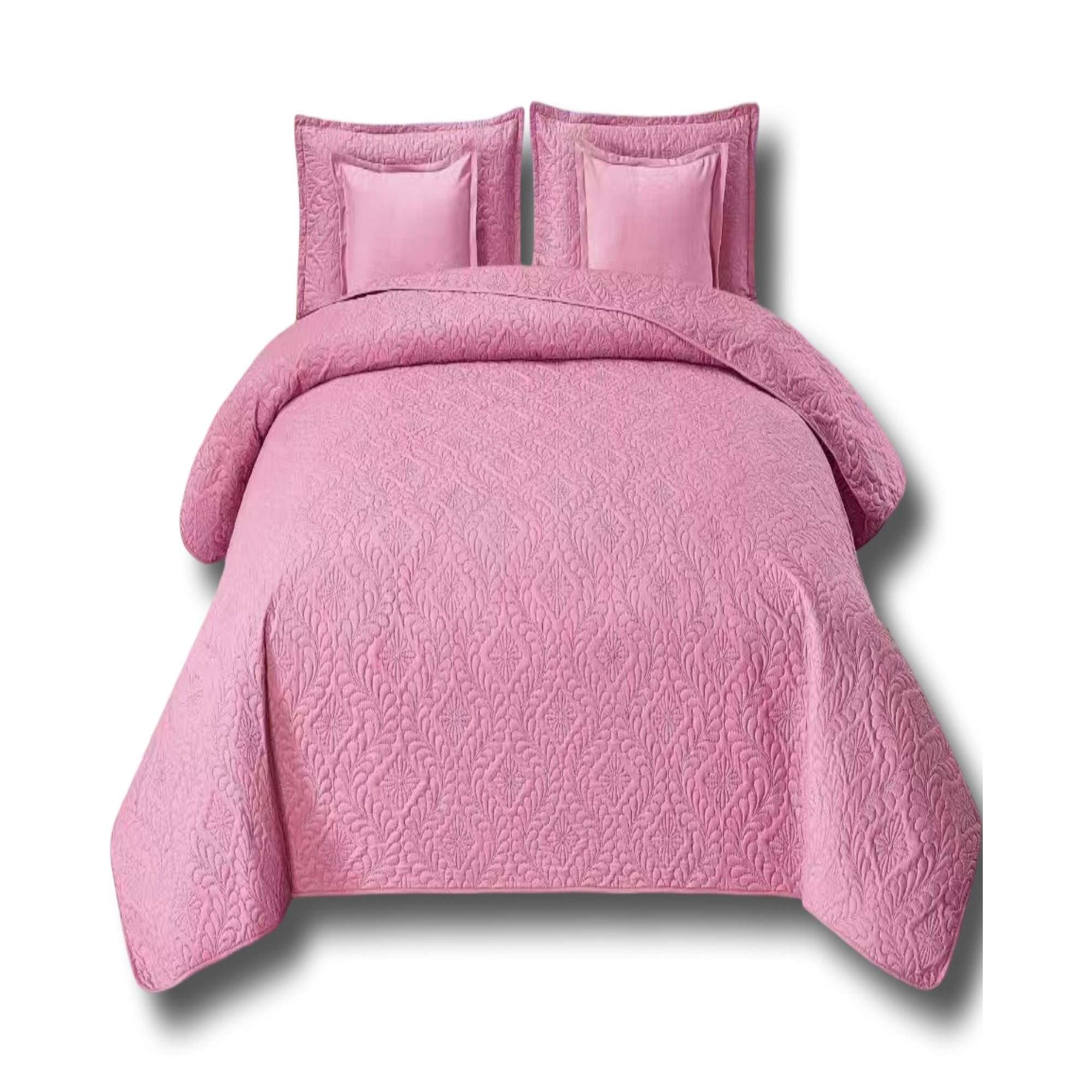 Alonso - Set De Cama De 9 Piezas Incluye Cubrecama Mas Juego De Sabanas Mas Cortinas 18