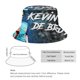 thumbnail image 2 of Kevin De Bruyne Sombrero bucket para adultos, gorra de protección solar, sombrero de pescador plegable para viajes al aire libre, pesca y actividades de verano, 2 of 6