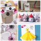 thumbnail image 4 of Juego de 100 botones de costura kidoom en negro y blanco, 4 of 8