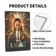thumbnail image 4 of Loki Cartel de metal, decoración de pared con cartel de metal personalizado, regalos para aficionados, amigos, familia y seres queridos 30x20 cm, 4 of 6