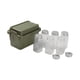 thumbnail image 4 of 6 tarros de especias para camping, organizador de especias portátil, dispensador de condimentos de cocina, contenedores de especias, botella de condim Verde, 4 of 5