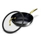 thumbnail image 2 of Wok Wens Golden Series 28cm Acero Inoxidable Tapa de Vidrio, 2 of 3
