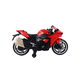 thumbnail image 2 of Moto Electrica Niños Alta Gama Luces Led Y Sonido Roja, 2 of 6