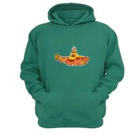 Genérico - Polerón Canguro The Beatles Verde Aguamarina Talla Xl Unisex