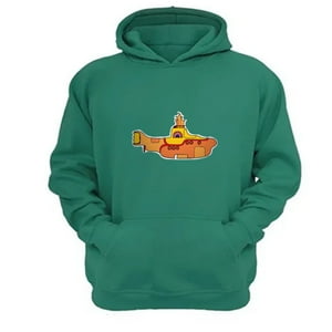 Genérico - Polerón Canguro The Beatles Verde Aguamarina Talla S Unisex