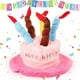 thumbnail image 3 of Gorro De Cumpleaños Para Gatos, Perros, Mascotas, color rosado, 3 of 3