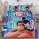 thumbnail image 3 of Wreck-It Ralph 3-Piece Bedding Set For Kids Boys Girls Adult Cartoon Warm Cute Fashion Holiday Present Gift Bed Sheets, 3 of 5