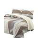 thumbnail image 3 of Quilt con sherpa 2 plaza beige 230 cm x 250 cm J7, 3 of 4