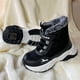 thumbnail image 3 of Botas de senderismo VITUOFLY para niños y niñas, cálidas para invierno y nieve, talla 2.5, 3 of 3