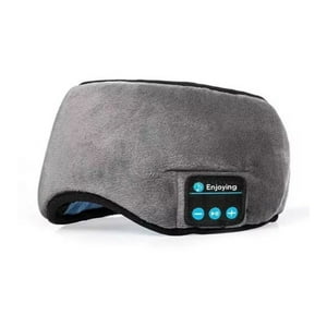 Importclick - Máscara Antifaz Dormir Auriculares Música Bluetooth Gris