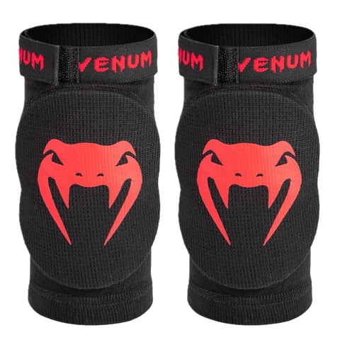 Coderas Venum Kontact Negras Con Rojo Velcro Talla Única