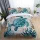 thumbnail image 2 of Adult Luxury Floral Animal Tiger Quilt Duvet Cover Set Comforter Cover Kids3-Piece Bedding Set, 2 of 5