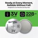 thumbnail image 3 of Batería Battery Guru CR2032 3V de Litio en Paquete de 2, 3 of 8